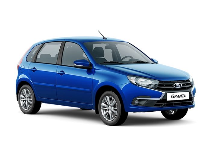 Lada Granta Hatchback Ярко-синий "Голубая планета"