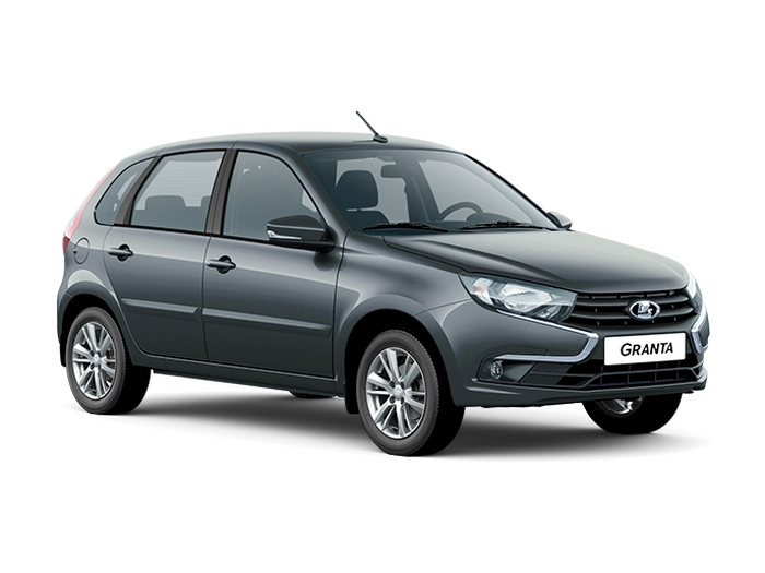 Lada Granta Hatchback Серебристо-темно-серый "Борнео"