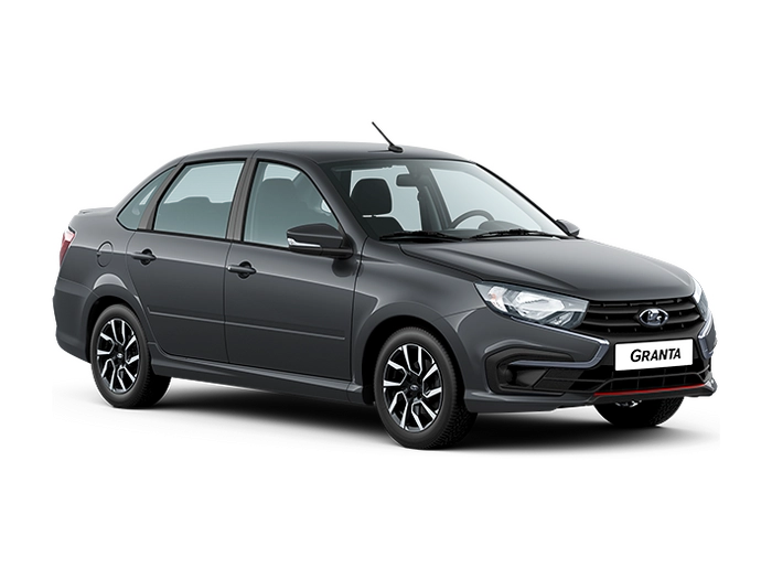 Lada Granta Drive Active Серебристо-темно-серый "Борнео"