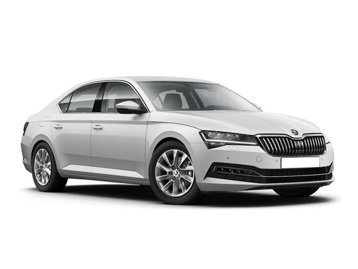 Skoda Superb Белый металлик Moon
